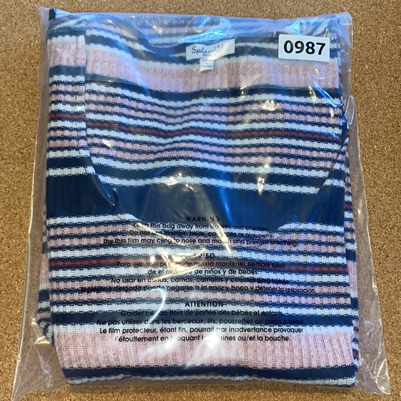 Splendid Striped Bell Sleeve Top - Picture 11 of 11